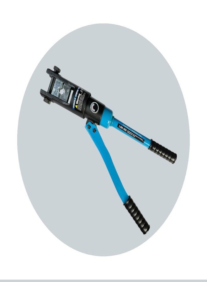 LEYDEN LQK-500 16-500mm² Hydraulic Crimping Tool, 130KN Crimping Pressure Crimper for Copper and Aluminium Lugs Terminal Manual Hydraulic Crimper - Image 5