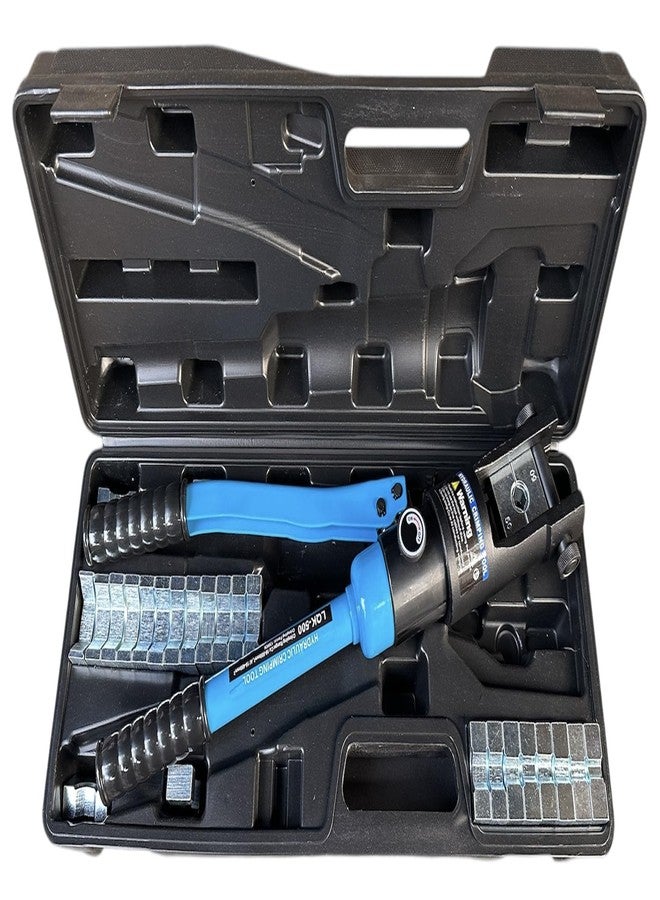 LEYDEN LQK-500 16-500mm² Hydraulic Crimping Tool, 130KN Crimping Pressure Crimper for Copper and Aluminium Lugs Terminal Manual Hydraulic Crimper - Image 2