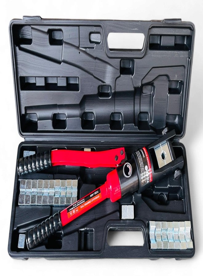 LEYDEN LQK-500 16-500mm² Hydraulic Crimping Tool, 130KN Crimping Pressure Crimper for Copper and Aluminium Lugs Terminal Manual Hydraulic Crimper - Image 1
