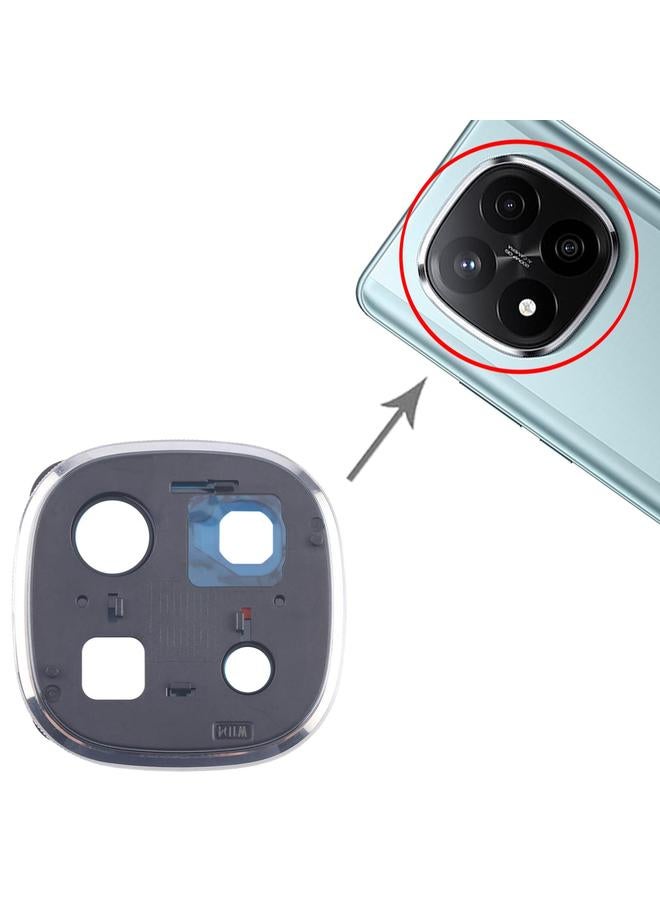 إيروريكس إطار عدسة الكاميرا الخلفية لهاتف Xiaomi Redmi Note 14 Pro+ 5G (فضي) - Image 4