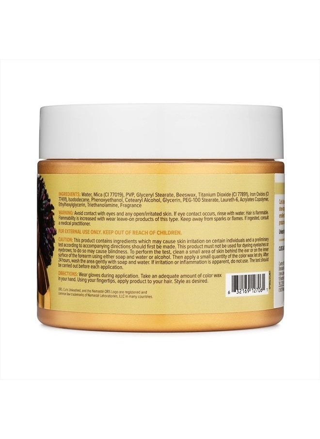 Curls Unleashed Color Blast Temporary Hair Makeup Wax with Moisturizing Beeswax, Bombshell, (6.0 oz)  - Image 3