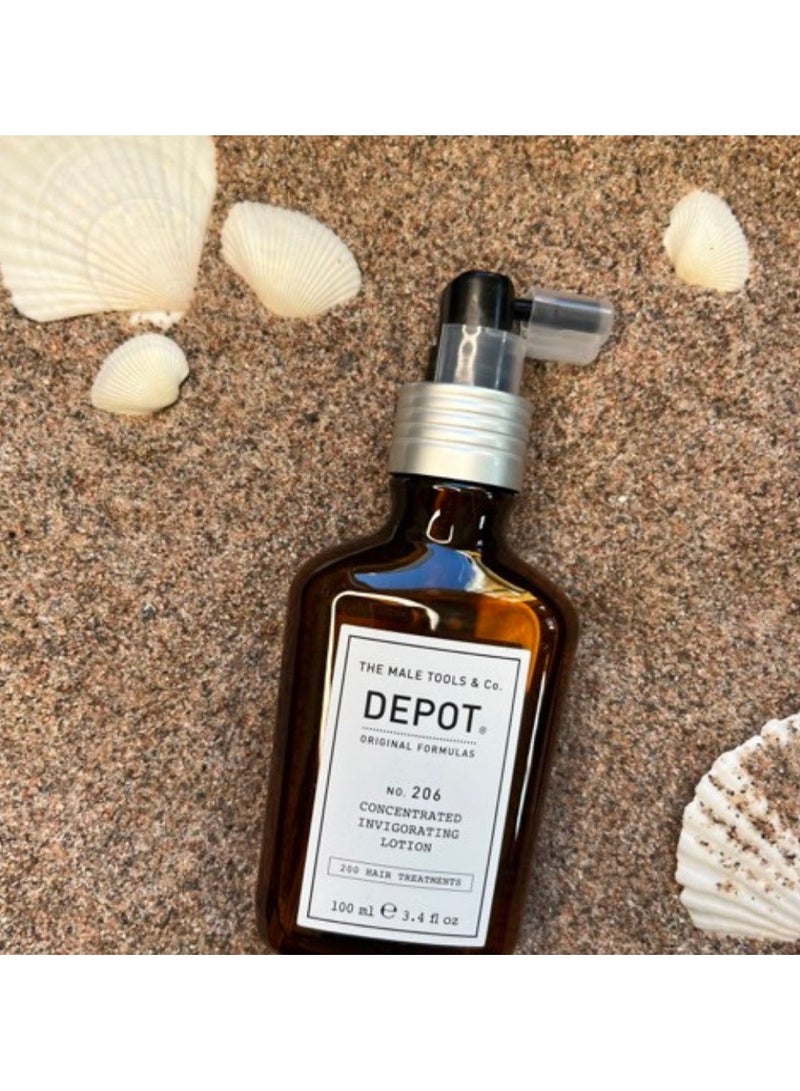 Depot No. 206 Concentrated Invigorating Lotion for Thinning Hair 100ml - Image 3