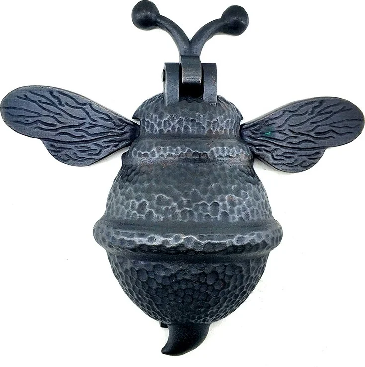 Cntma Antique Style Decorative Bee Door Tackle - Large, 163X150MM, Oxide