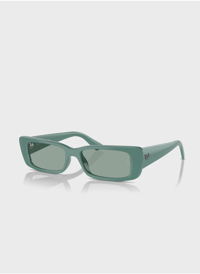 Ray-Ban 0Rb4425 Rectangle Sunglasses