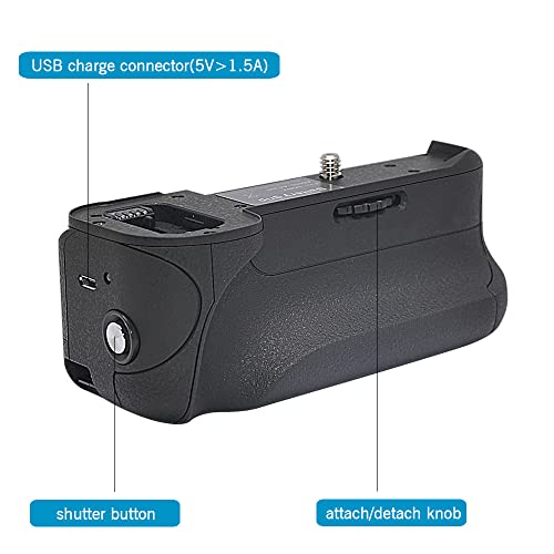 Mcoplus A6300 Pro Vertical Battery Grip with Controller for Sn A6000, A6300, A6400 Camera - Image 5