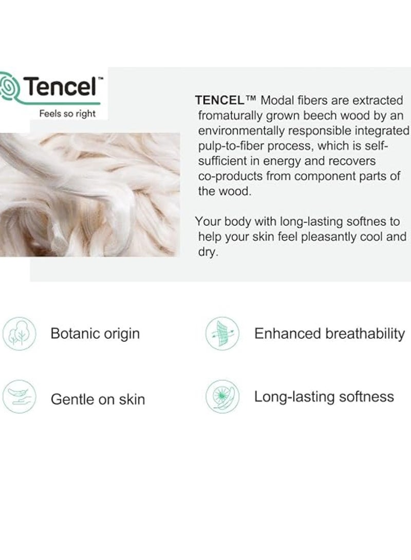 طقم ملابس داخلية حرارية للأطفال بلون سادة، قطع علوية وسفلية ناعمة، طقم بيجامات ناعمة للأطفال - Image 4