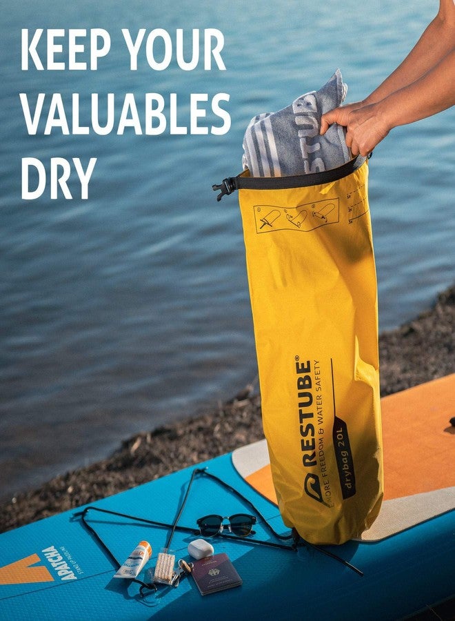 restube Waterproof Drybag - Premium Quality for Ultimate Protection | Versatile and Spacious | Ideal for Travel, Hiking, Water Activities | 100% Waterproof and Durable - Image 2