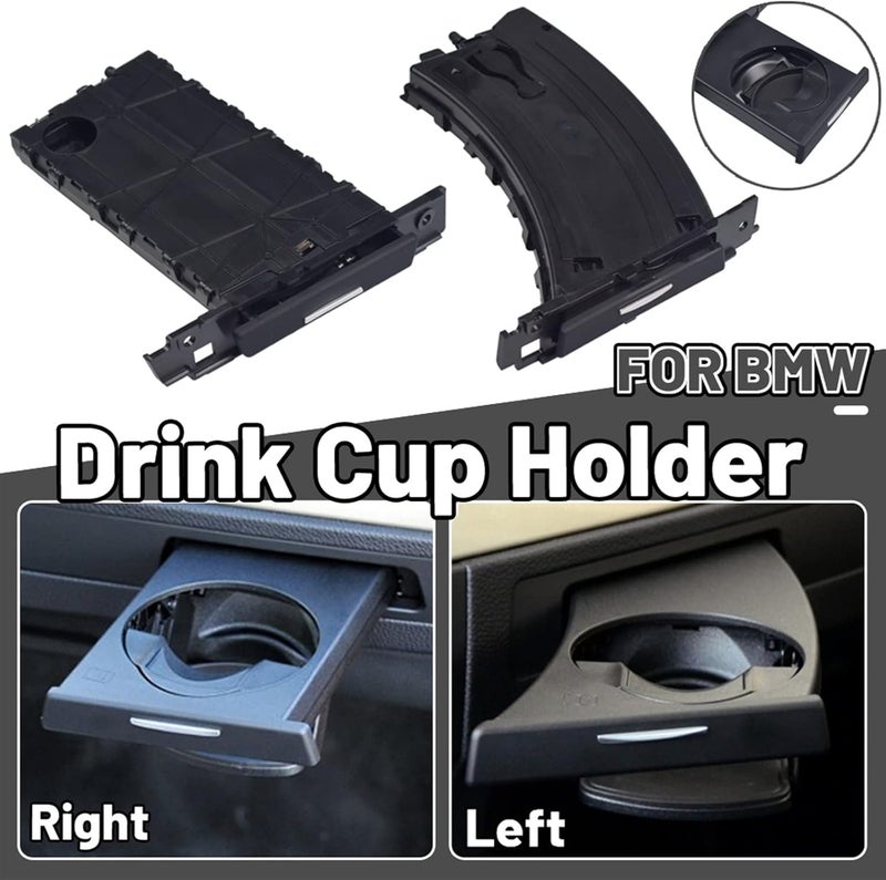 Wivplex Front Driver Left Side Drink Cup Holder for BMW - Image 2