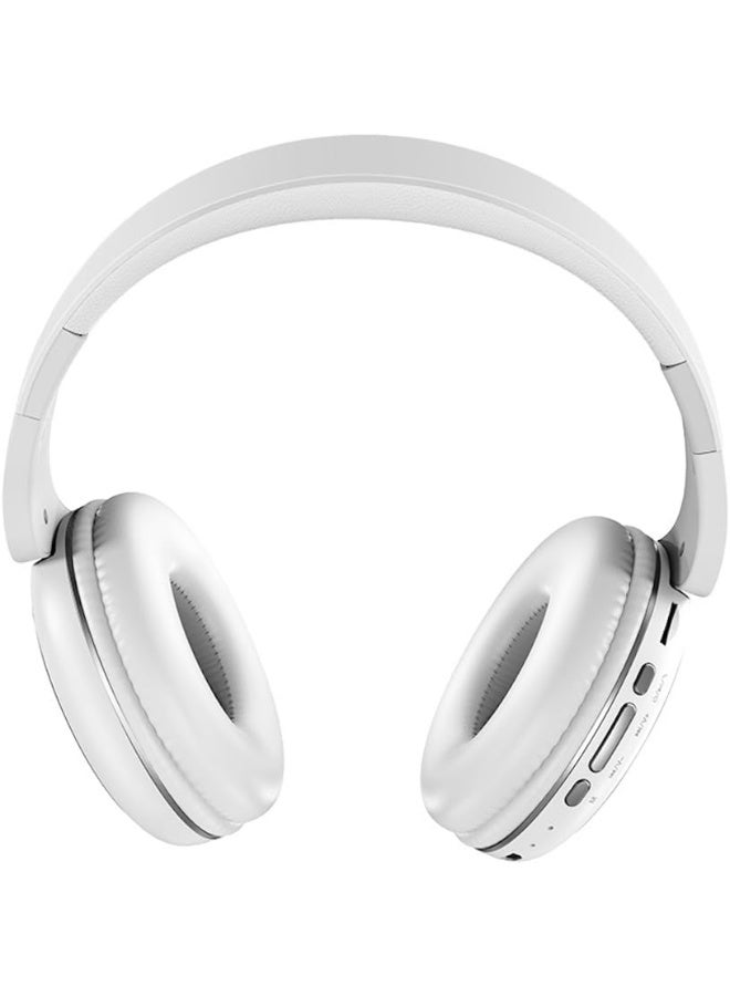 هوكو سماعات رأس لاسلكية Hoco W23 بصوت رائع - أبيض - Image 2
