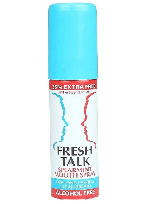 Fresh Breath Mouth Spray with Spearmint - 20 ml