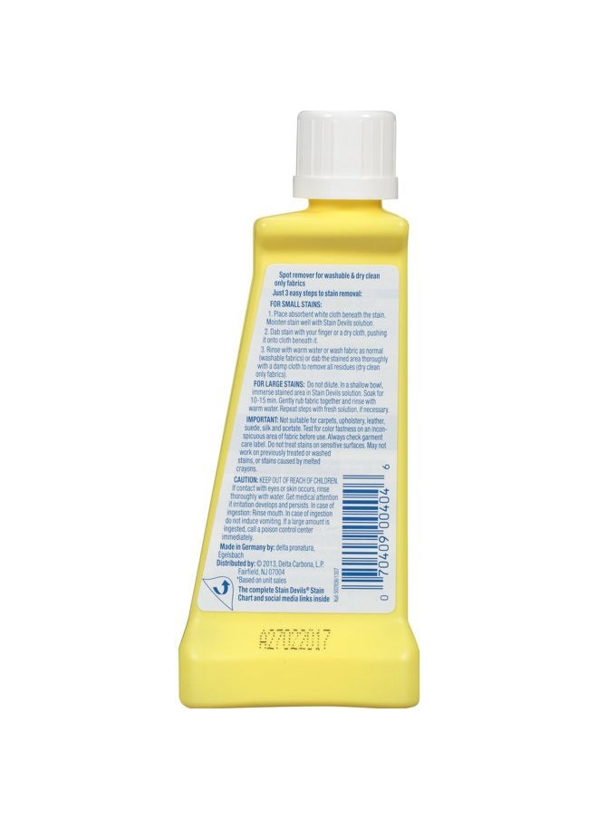 CARBONA Stain Devils® #3 – Ink, Marker & Crayon | Professional Strength Laundry Stain Remover | Multi-Fabric Cleaner | Safe On Skin & Washable Fabrics | 1.7 Fl Oz, 1 Pack  - Image 4