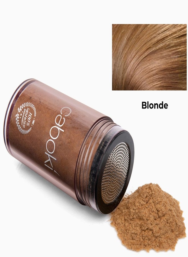 Caboki Hair Loss Concealer. All-Natural Hair Building Fiber. Make Thin Hair Look 10X Fuller Instantly. Eliminate the Appearance of Bald Spot and Thinning Hair (30G, 90-Day Supply). BLONDE - Image 2