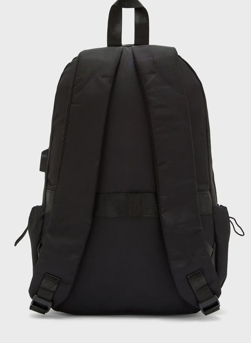 Seventy Five Backpack With Front Zip WithLaptop Sleeve