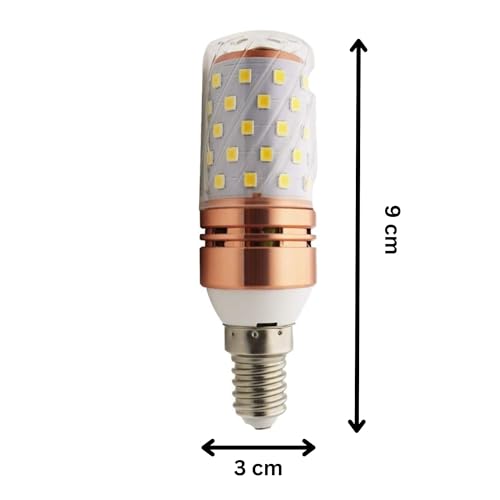 GreyWings LED Colour Changing E14 Bulb, 12W Multi-Coloured, Warm White/Cool White/Natural White, High Brightness LED Light for Home, Pack of 5 - Image 3