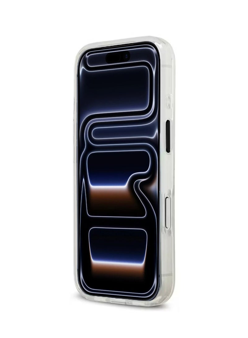 Techie حافظة آبل آيفون 17 برو ماكس ماغسيف - غطاء شفاف مضاد للصدمات، خلفية صلبة من الأكريليك المضاد للاصفرار مع TPU + PC، متوافقة مع الشحن اللاسلكي - أبيض - Image 2