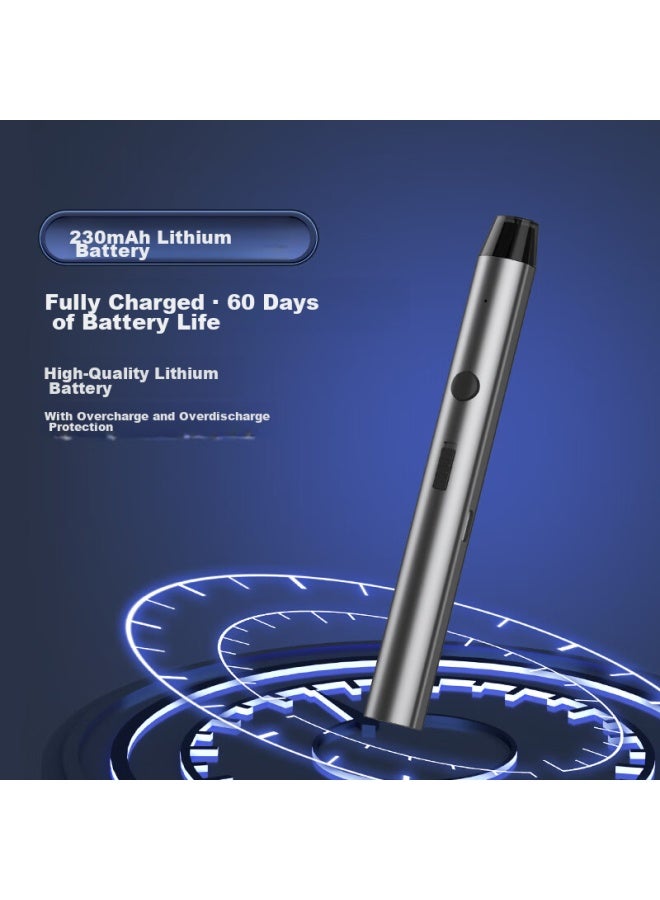 Whist X5 Gray Laser Pointer, Business Long-range High-brightness Sales Floor Sand Tray Pen, Usb Rechargeable Green Light Engineering Outdoor Coach Laser Lcd Screen Office Pointer - Image 5