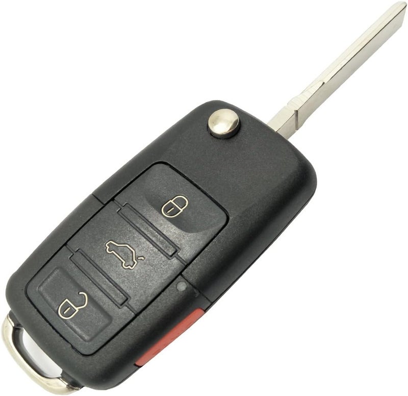 Arruweer Replacement Key Fob Shell for VW Vehicles - Image 1