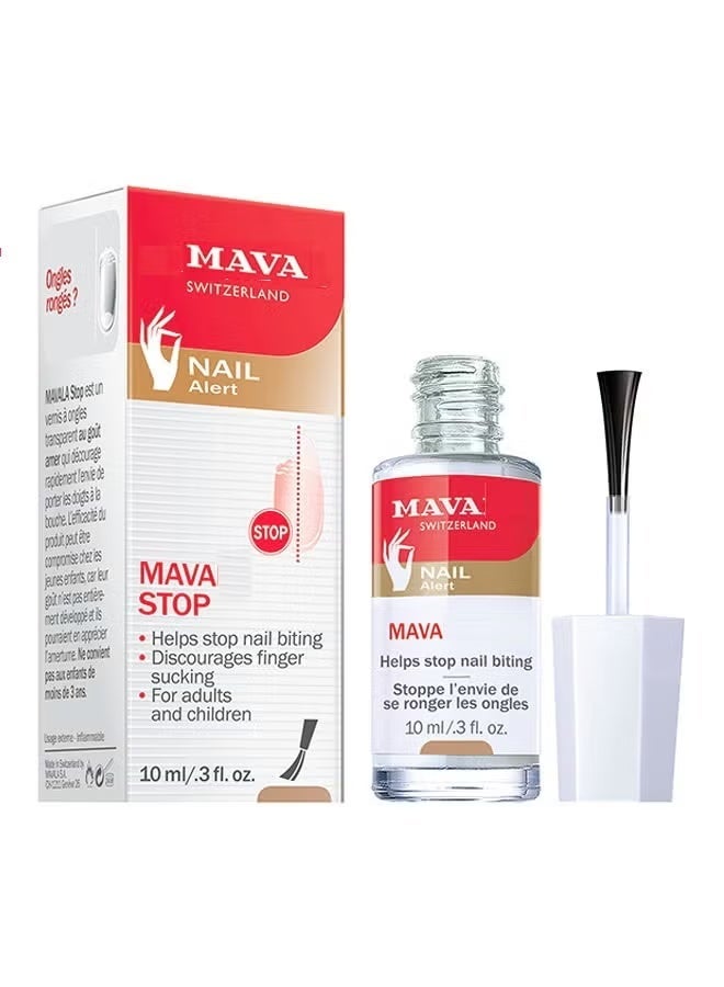 Mavala Stop 10 مل – طلاء أظافر يمنع قضم الأظافر بطعم مرير