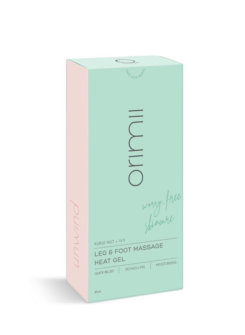 Orimii Orimii Leg & Foot Massage Heat Therapy Gel - 45ml  - Image 2