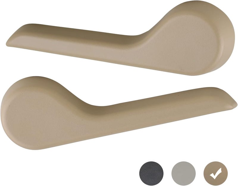APPERFiT Seat Recliner Handle Lever Front Left+Right Side Compatible with 2007-2013 Chevy Chevrolet Avalanche Silverado Suburban, GMC Sierra Yukon Replaces 15232595 15232599 - Image 1