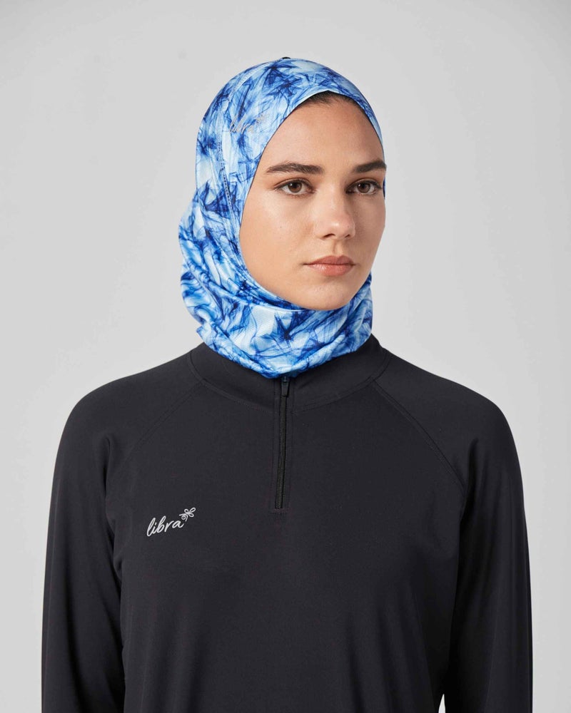 Libra Sport Hijab Light - Digital Print - Image 2