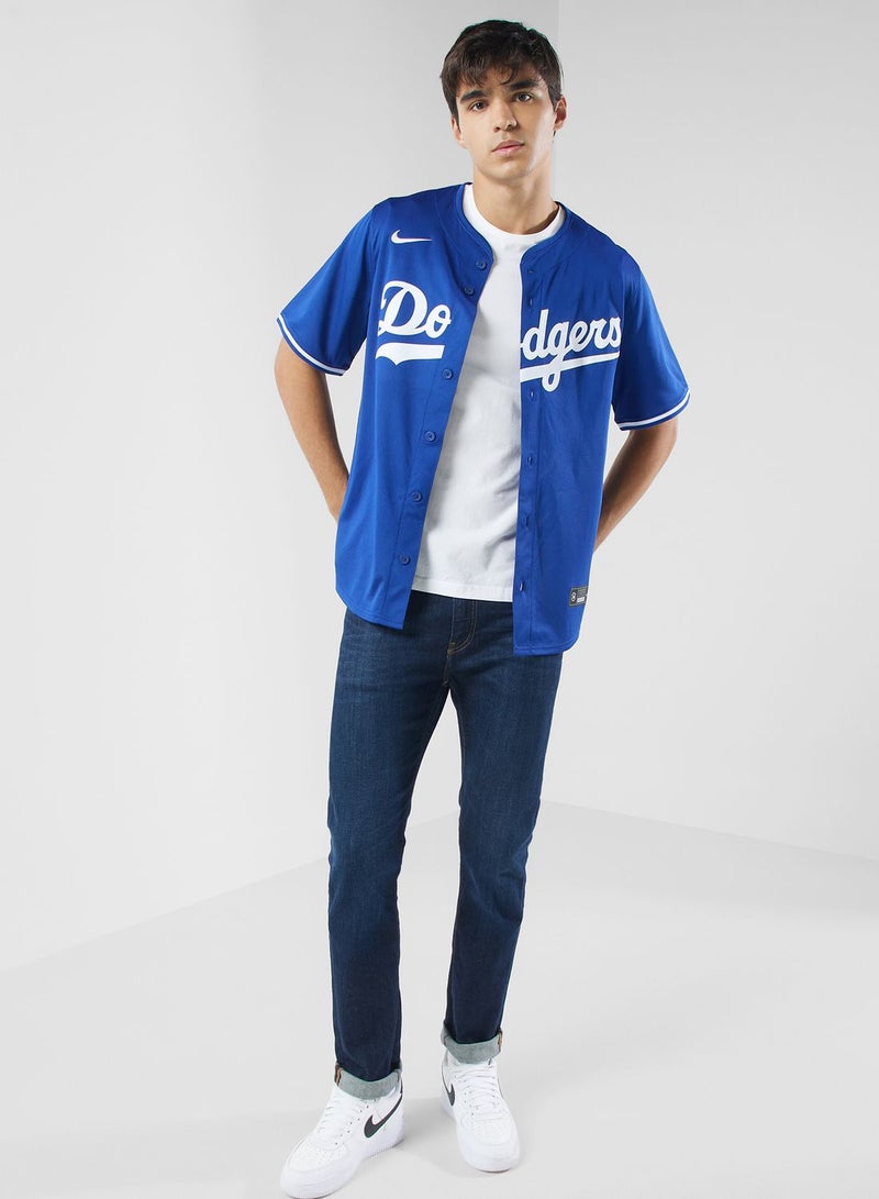 Nike Mlb Los Angeles Dodgers Alternate Jersey - Image 4