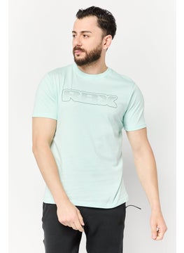 RBX Men Sportswear Fit Short Sleeve Outdoor T-Shirt, Mint Green  - Image 1