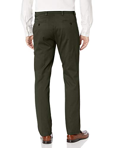 Dockers Men's Slim Fit Easy Khaki Pants, Olive Grove, 32W x 34L - Image 2