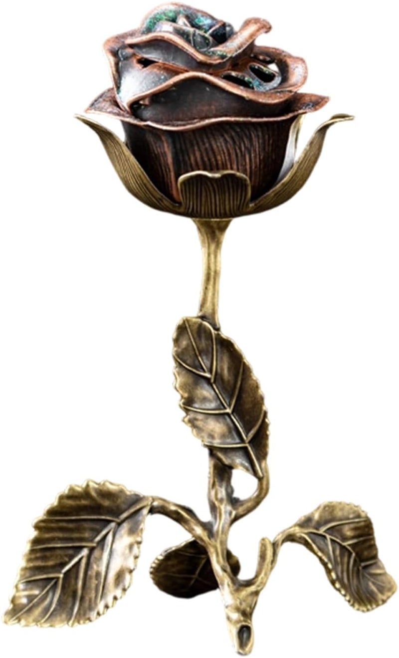 Realistic Floral Scented Holders in Alloy for Anniversary and Valentine ' S Ambiance Rose Scented Owner - Image 5