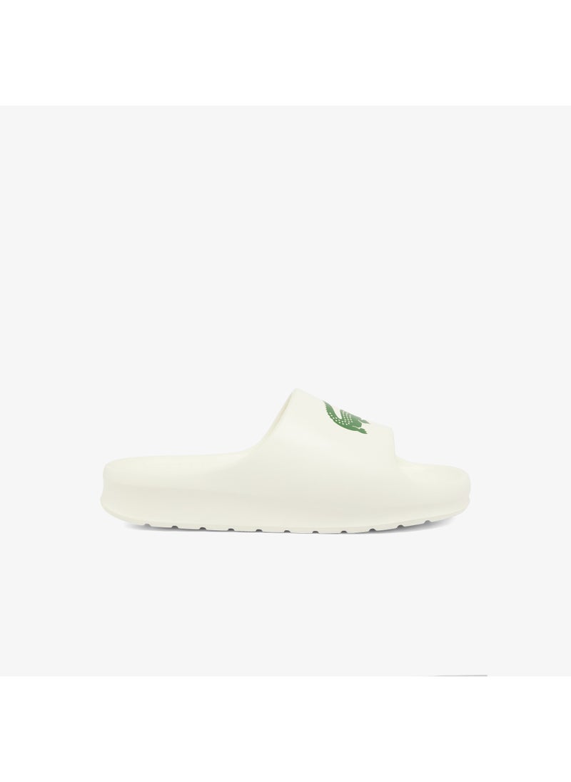 LACOSTE - Croco 2.0 Evo Single Strap Logo Detailed Slides - Image 1