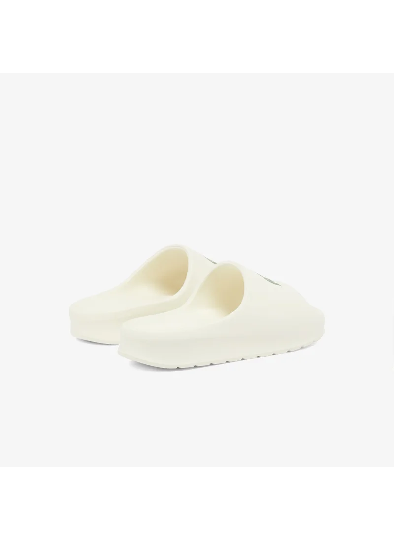 لاكوست Croco 2.0 Evo Single Strap Logo Detailed Slides