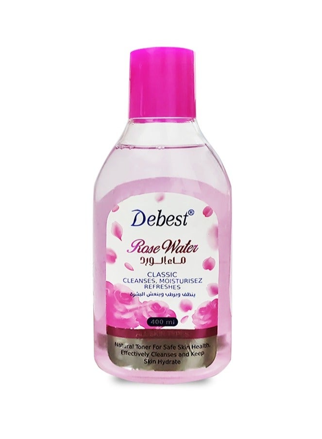 Debest  Rose Water Classic for All Skin types 400ml
