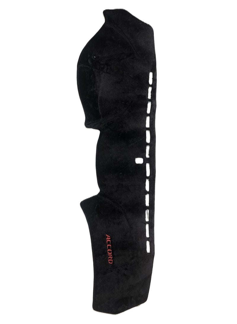 Dashboard cover in thick soft top with non slip layer at the bottom for Honda Accord 2008-2013.