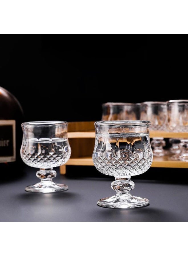 GuRiver 6-Pack Round Clear Glass Juice Cups, 45ml - Versatile Drinking Glasses for Juice, Water, Parties & Gatherings - Image 5