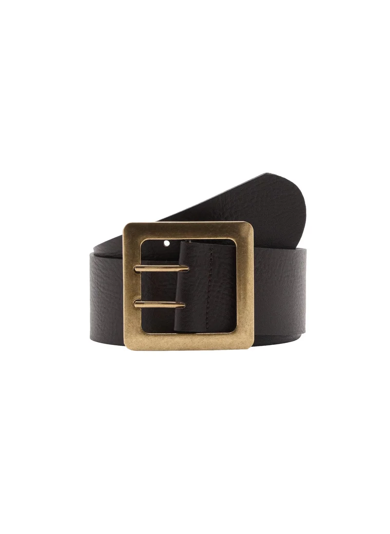 مانجو Square Buckle Belt