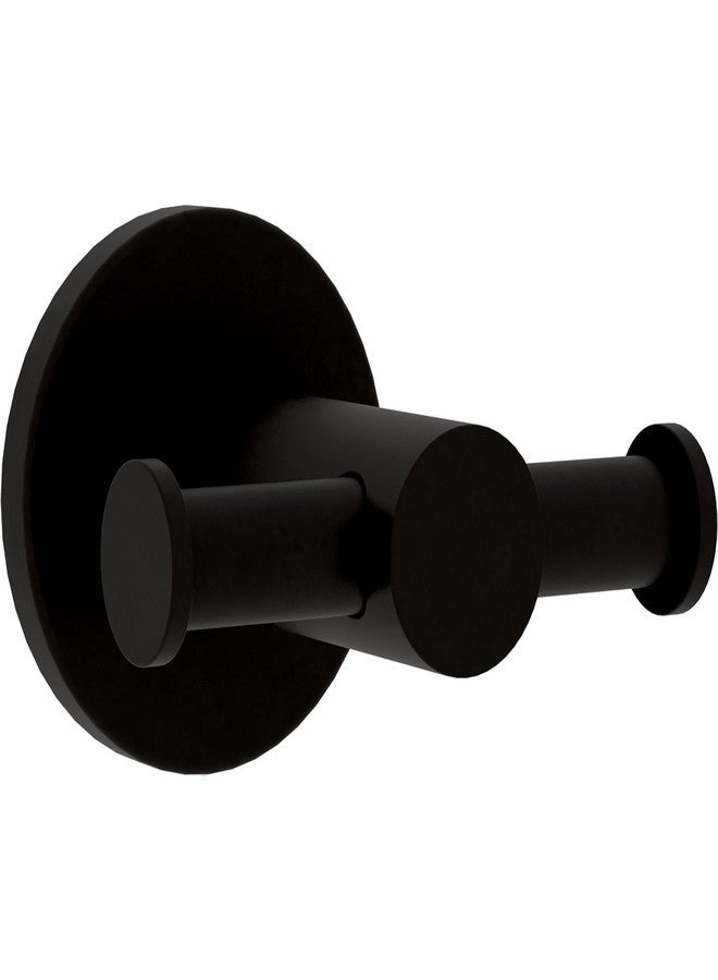 Peerless PA547-BL Precept Double Towel Hook, Matte Black - Image 1