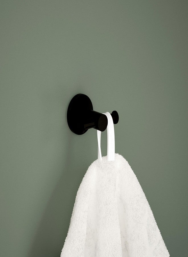 Peerless PA547-BL Precept Double Towel Hook, Matte Black - Image 2