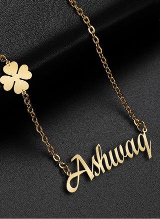 Womens necklace chain with name pendant made of 925 silver gold plated the name Ashwaq - pzsku/ZAB780A4EBBC3D4B9020BZ/45/_/1718522844/e5a79a41-61ac-4244-b4b8-8022b5744bf1