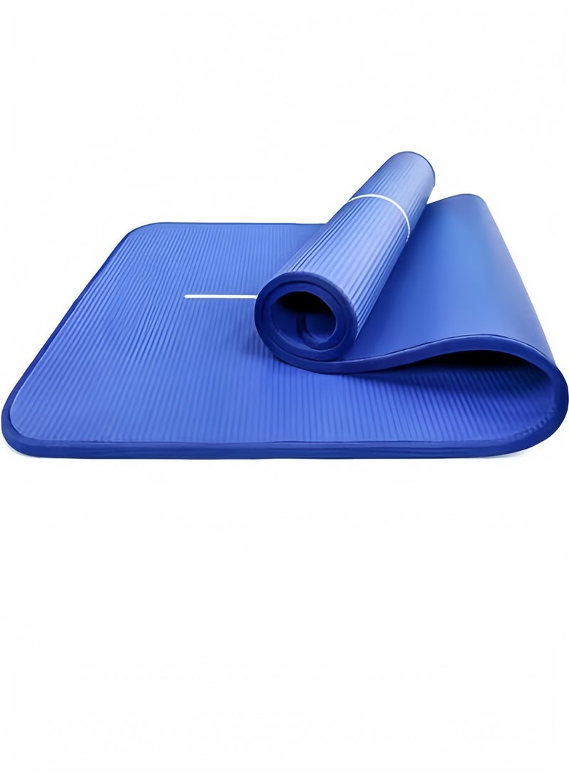 Nariele Yoga Mat Non-Slip Eco Friendly NBR All-Purpose 10mm Thick Exercise Mat High Density Anti-Tear Pilates Mat with Carrying Strap for Yoga Pilates and Gymnastics - Image 1