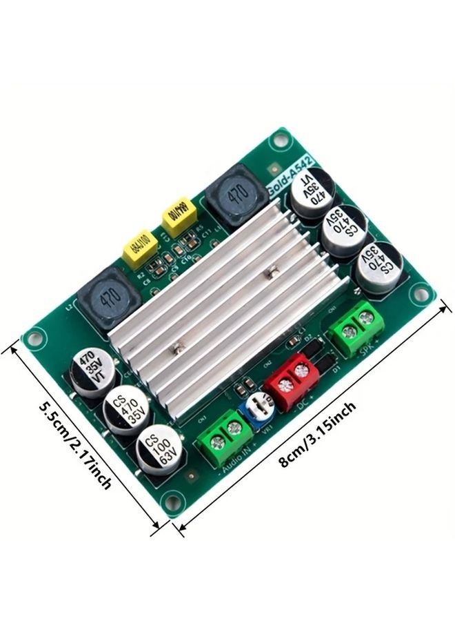 2pcs TPA3116D2 Digital Audio Amplifier Board Single Channel 100W DC 12 24V Power - Image 3