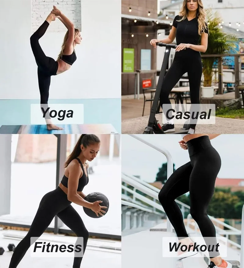 Hepsine Rakip Competing All Women's High Waisted Sports Tights with Pockets Yoga Pilates Fitness