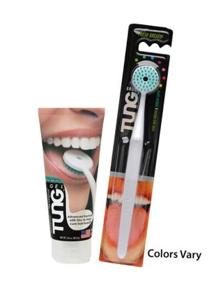 Set Of Fresh Mint Tongue Cleaning Gel Paste Advanced Formula With Zinc And Random Colour Tongue Brush Scraper To Remove Bad Breath Odor Eliminator - pzsku/ZAB7821FB689EA5F15E65Z/45/1745388946/318963a3-b381-45a8-aa06-86355fd2d26d