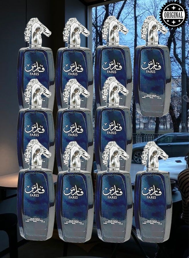 FARIS 11 Pieces Faris Dark Blue Perfume 100ml EDP - Image 1