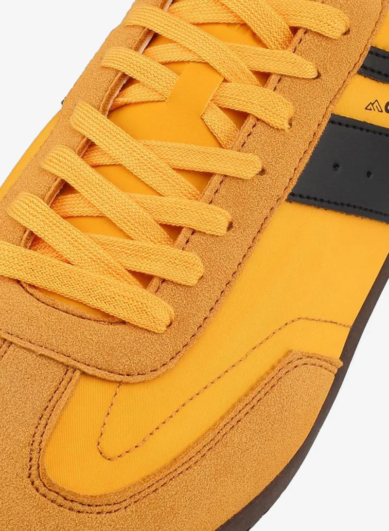 Oaklan By Shoexpress YELLOW Men Lace-Up Ankle Sneakers for Men | Best Price UAE