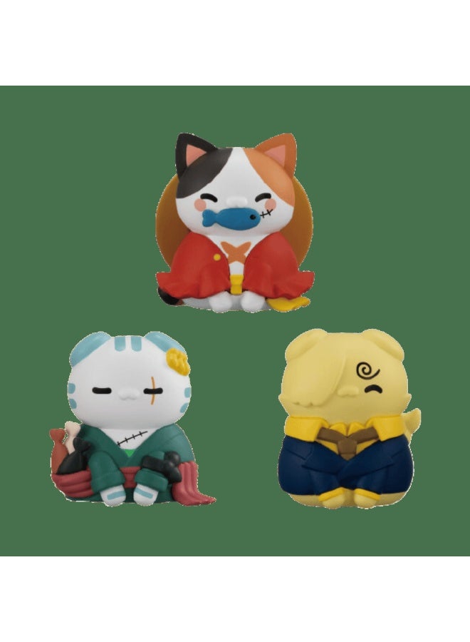 MegaHouse ONE PIECE Nyan Piece Nyan Ver. HAPPY TRIO 2024 LIMITED Mega Cat Project By MegaHouse