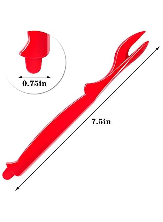 6Pcs Crab Legs Crackers - Crackers Picks Tools Set for Lobster, Crab, Crawfish, Prawns, Shrimp, Easy Opener Shellfish picks knife, Seafood Tools - Image 2