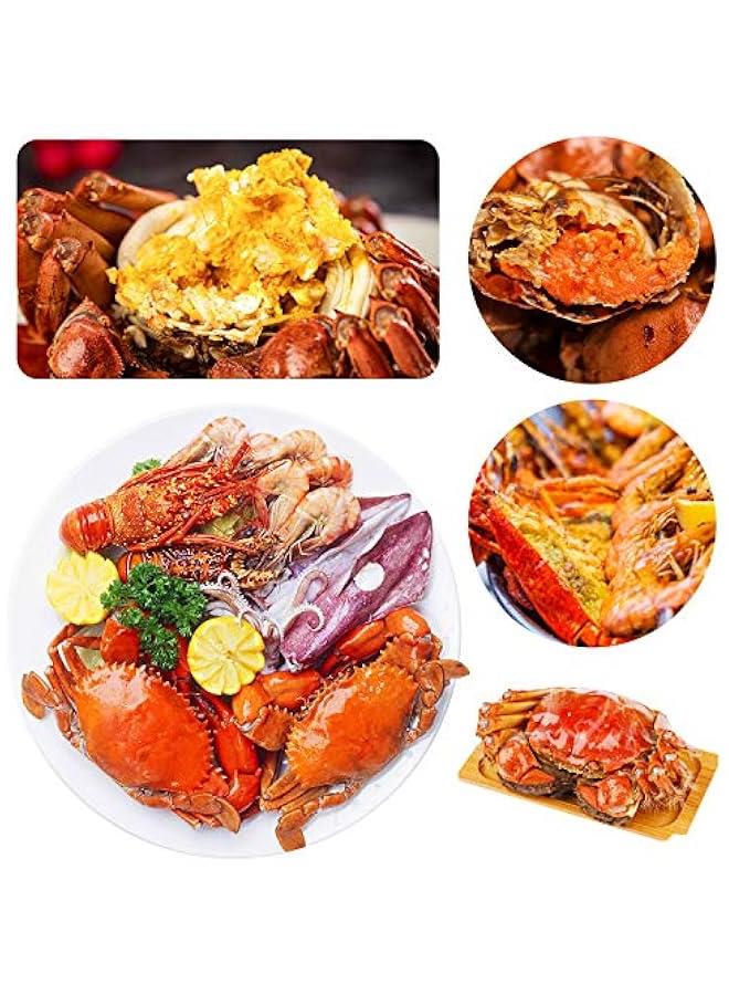 6Pcs Crab Legs Crackers - Crackers Picks Tools Set for Lobster, Crab, Crawfish, Prawns, Shrimp, Easy Opener Shellfish picks knife, Seafood Tools - Image 5