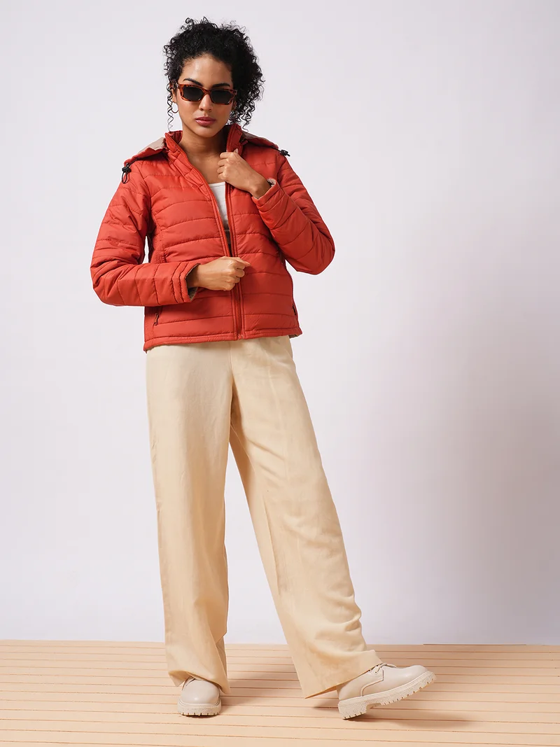 globus Women Reversible Puffer Jacket