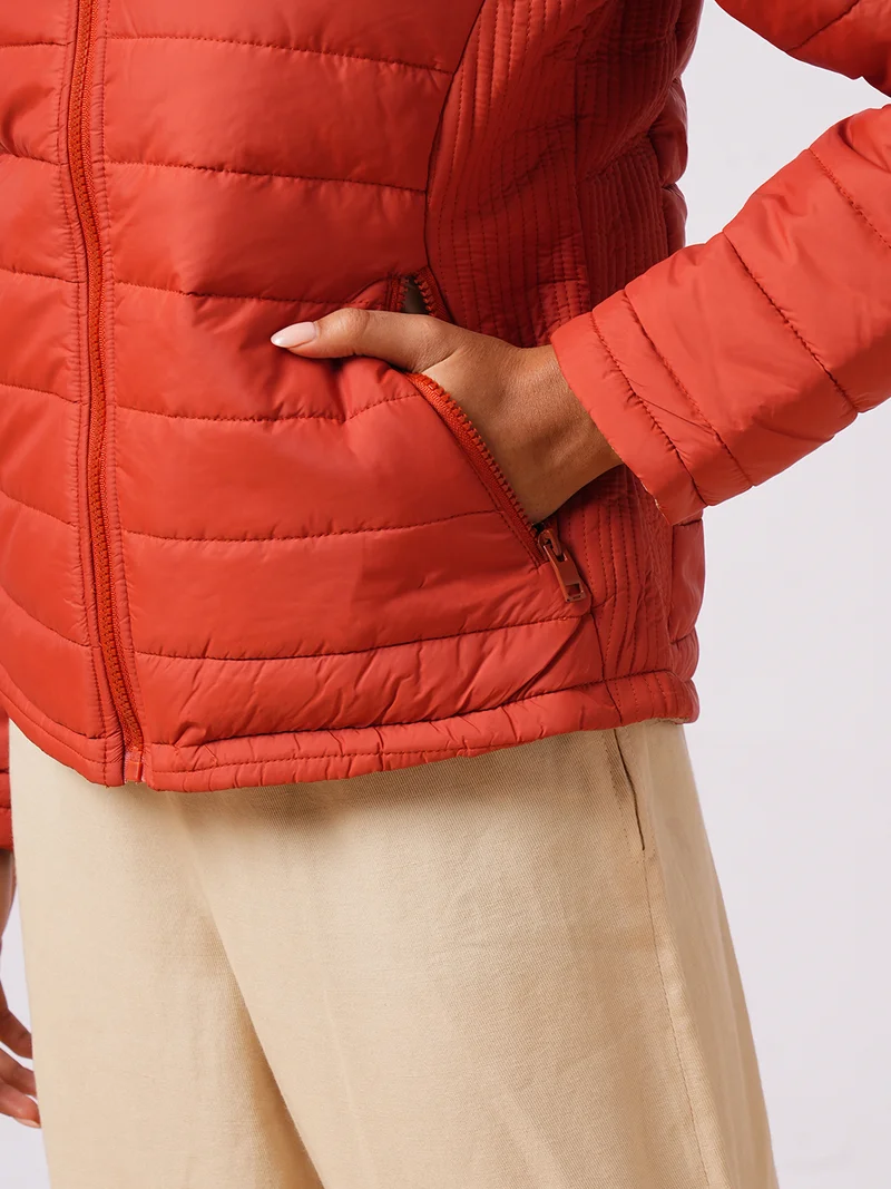 globus Women Reversible Puffer Jacket