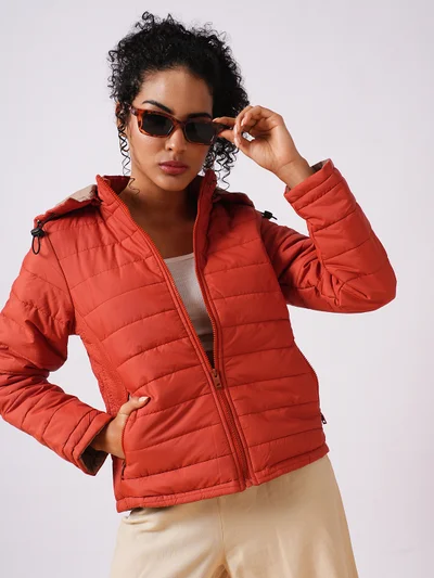 globus Women Reversible Puffer Jacket